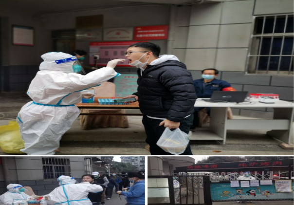 新冠肆虐，封控管理，堅決執(zhí)行